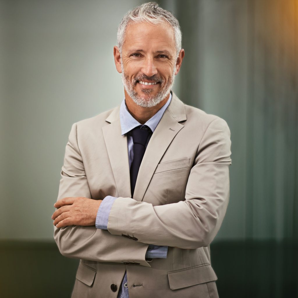 I turned my passion into profit. Portrait of a confident businessman in the office.