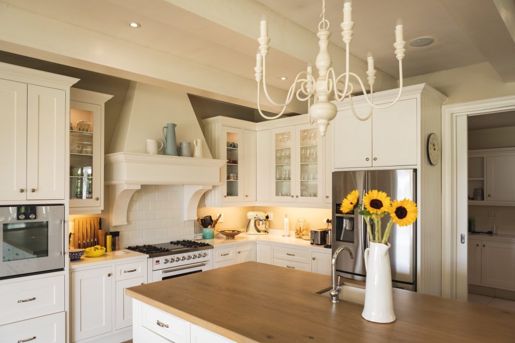 Modern interior design of kitchen